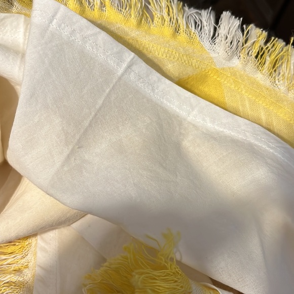 Natural Reflections Yellow Gingham Dress - Picture 7 of 8